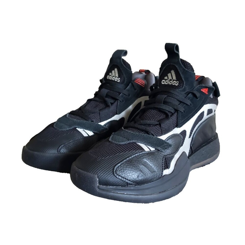 Adidas Zone Boost Basketball Shoes Black/Red/Gray Men’s Size 8.5 EG5760
